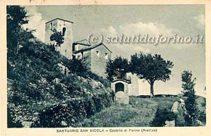Santuario di San Nicola da Bari in una cartolina d'epoca